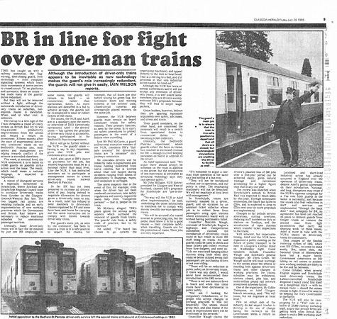 Glasgow Herald 1985 July 26 p9 bottom