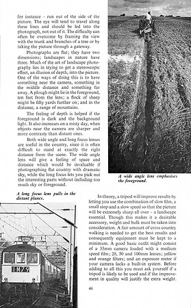 Paterson Book of Photography Second Edition 1976 p46 bottom